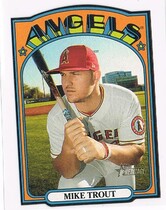 2021 Topps Heritage 1972 Die-Cuts #72DC-2 Mike Trout