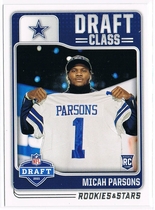 2021 Panini Rookies & Stars Draft Class #DC-10 Micah Parsons