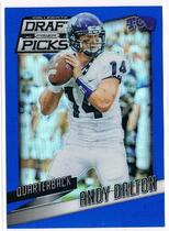 2015 Panini Prizm Collegiate Draft Picks Prizms Blue #11 Andy Dalton