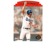 1995 SP Championship Classic Performances Die Cuts #CP3 Kirk Gibson