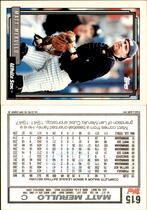 1992 Topps Base Set #615 Matt Merullo