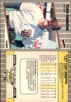 1989 Fleer Base Set #318 Todd Simmons