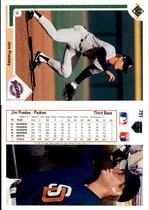 1991 Upper Deck Base Set #791 Jim Presley