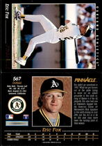 1993 Pinnacle Base Set #567 Eric Fox