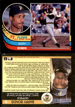 1991 Fleer All Stars #5 Barry Bonds