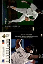 1994 SP Base Set #167 Charles Hayes