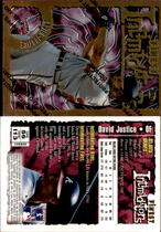 1996 Finest Base Set #56 David Justice
