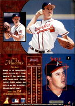 1996 Pinnacle Select #7 Greg Maddux