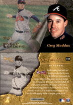1996 Pinnacle Select #159 Greg Maddux