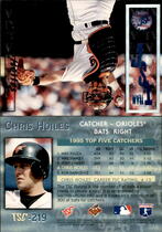 1996 Stadium Club Base Set #219 Chris Hoiles