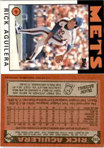 1986 Topps Base Set #599 Rick Aguilera