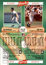 1992 Frenchs #11 Don Mattingly|Will Clark