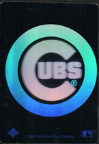1991 Upper Deck Team Holograms #6 Chicago Cubs