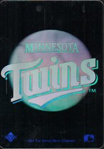 1991 Upper Deck Team Holograms #15 Minnesota Twins
