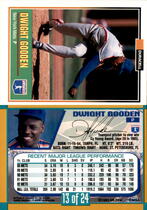 1993 Duracell Power Players I #13 Dwight Gooden