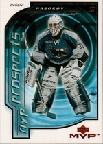 2000 Upper Deck MVP #203 Evgeni Nabokov