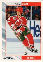 1992 Score Base Set #534 Zdeno Ciger