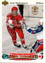 1991 Upper Deck Czech World Juniors #53 Scott Niedermayer