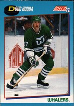 1991 Score Canadian (Bilingual) #442 Doug Houda
