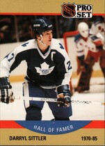 1990 Pro Set Base Set #404 Darryl Sittler