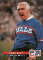 1992 Pro Set Base Set #108 Marv Levy