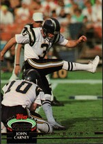 1992 Stadium Club Base Set #141 John Carney