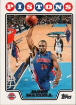 2008 Topps Base Set #18 Jason Maxiell