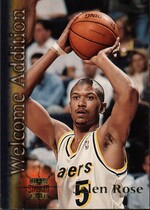 1996 Stadium Club Welcome Additions #WA23 Jalen Rose