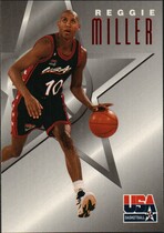 1996 SkyBox USA Texaco #5 Reggie Miller