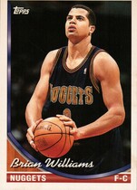 1993 Topps Base Set #362 Brian Williams
