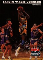 1992 SkyBox USA #28 Magic Johnson