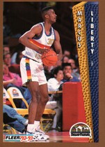 1992 Fleer Base Set #58 Marcus Liberty
