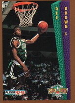 1992 Fleer Base Set #281 Dee Brown