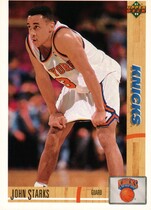 1991 Upper Deck Base Set #219 John Starks