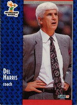 1991 Fleer Base Set #115 Del Harris