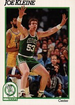 1991 NBA Hoops Base Set #12 Joe Kleine