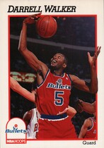 1991 NBA Hoops Base Set #219 Darrell Walker
