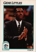 1991 NBA Hoops Base Set #223 Gene Littles
