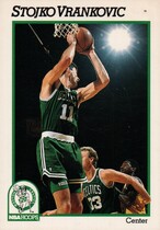 1991 NBA Hoops Base Set #341 Stojko Vrankovic