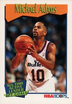 1991 NBA Hoops Base Set #530 Michael Adams