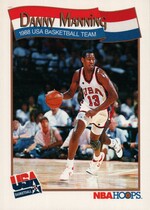 1991 NBA Hoops Base Set #571 Danny Manning