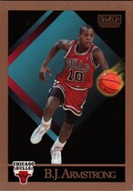 1990 SkyBox Base Set #37 B.J. Armstrong