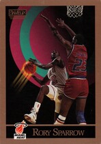 1990 SkyBox Base Set #152 Rory Sparrow