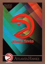 1990 SkyBox Base Set #328 Atlanta Hawks