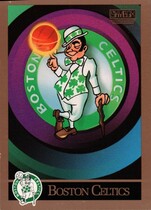1990 SkyBox Base Set #329 Boston Celtics
