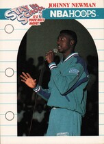 1990 NBA Hoops Hoops #386 Johnny Newman