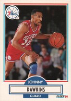 1990 Fleer Base Set #141 Johnny Dawkins