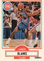 1990 Fleer Update #29 Lance Blanks