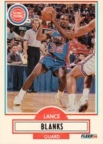 1990 Fleer Update #U-29 Lance Blanks