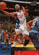 2009 Upper Deck Base Set #74 Baron Davis